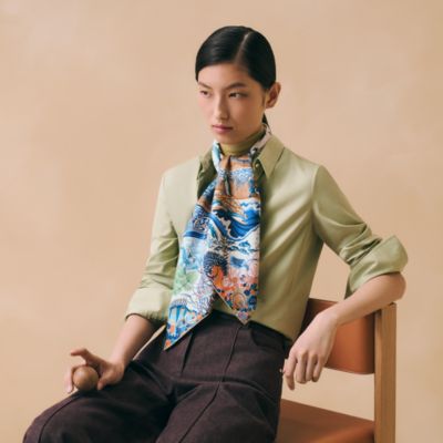 Hermès シルクスカーフ マルチカラー マルチカラー - エルメスのカレ | レディス シルクカレ | Hermès